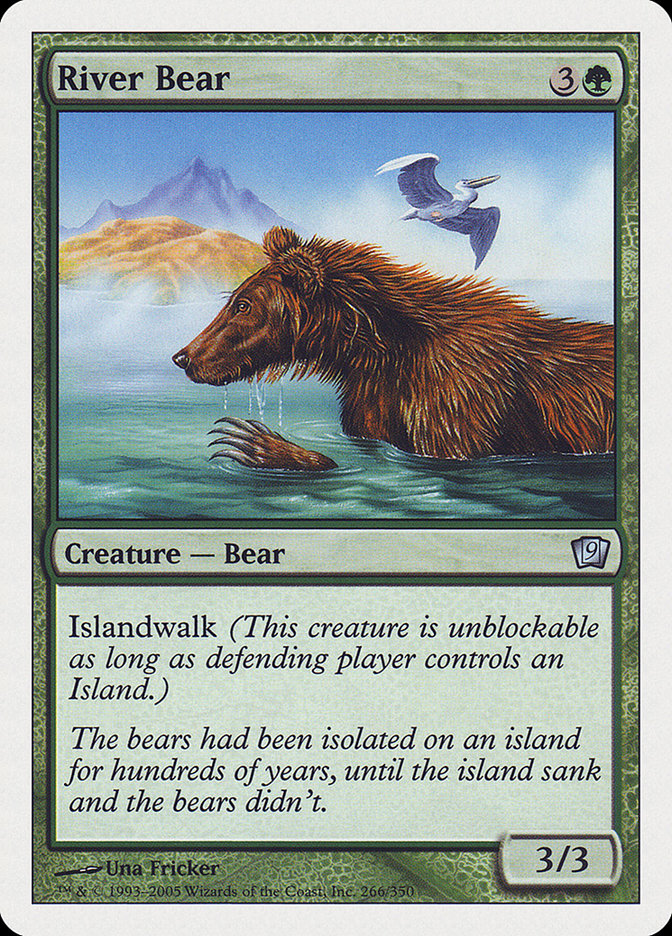 River Bear [Ninth Edition] MTG Single Magic: The Gathering | Red Claw Gaming
