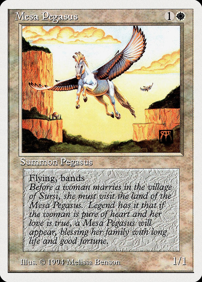 Mesa Pegasus [Summer Magic / Edgar] MTG Single Magic: The Gathering | Red Claw Gaming