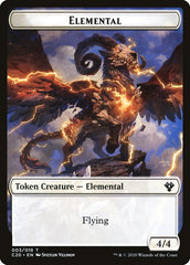 Kraken // Elemental (010) Double-Sided Token [Commander 2020 Tokens] MTG Single Magic: The Gathering | Red Claw Gaming