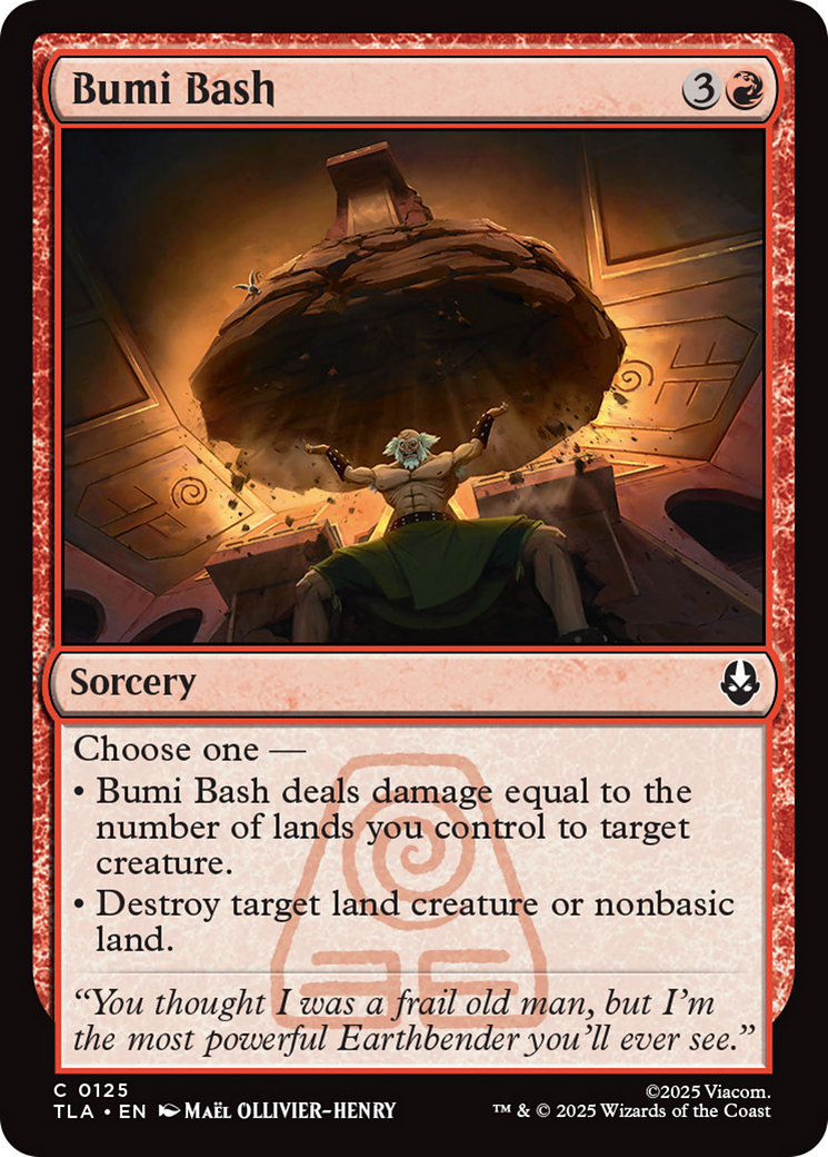 Bumi Bash [Avatar: The Last Airbender] MTG Single Magic: The Gathering | Red Claw Gaming