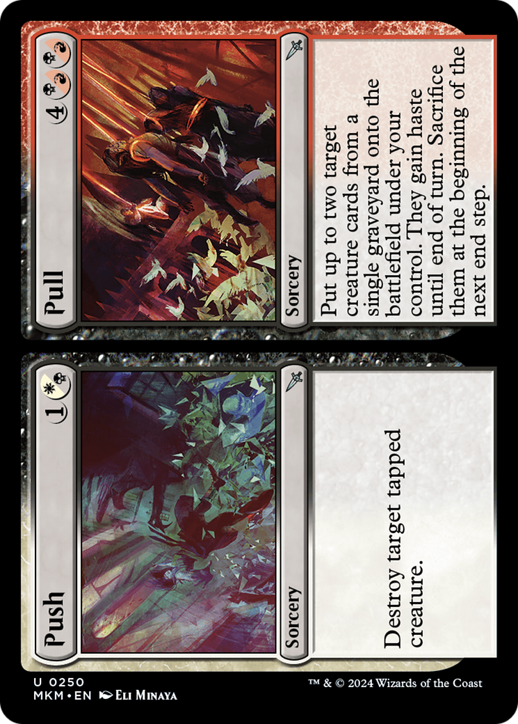 Push // Pull [Murders at Karlov Manor] MTG Single Magic: The Gathering    | Red Claw Gaming