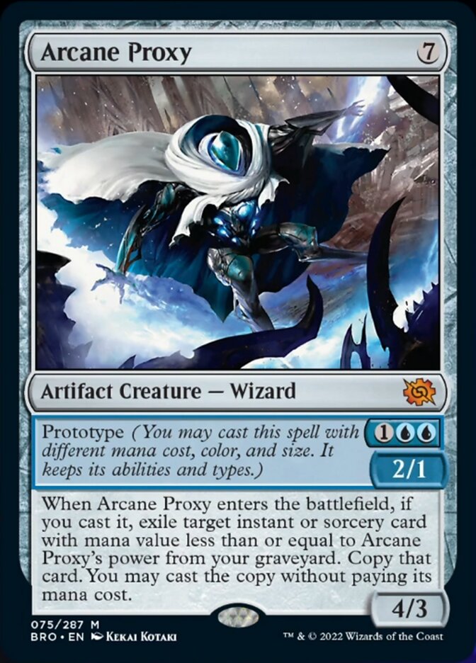 Arcane Proxy [The Brothers' War] MTG Single Magic: The Gathering | Red Claw Gaming