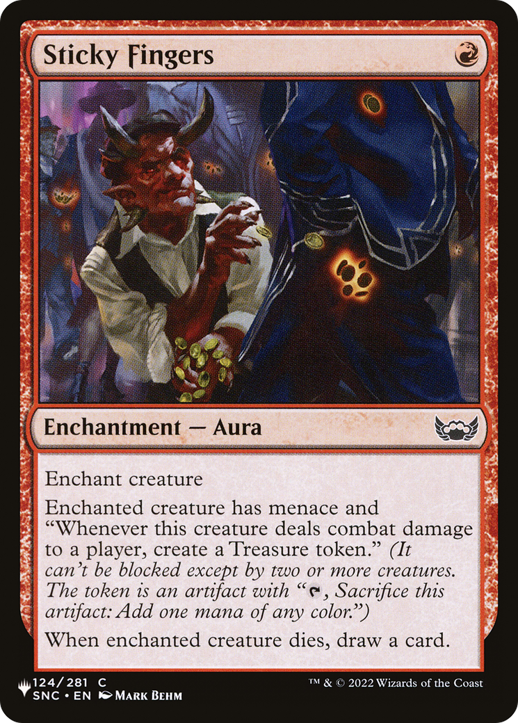 Sticky Fingers [The List] MTG Single Magic: The Gathering | Red Claw Gaming