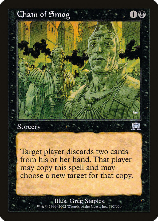 Chain of Smog [Onslaught] MTG Single Magic: The Gathering | Red Claw Gaming