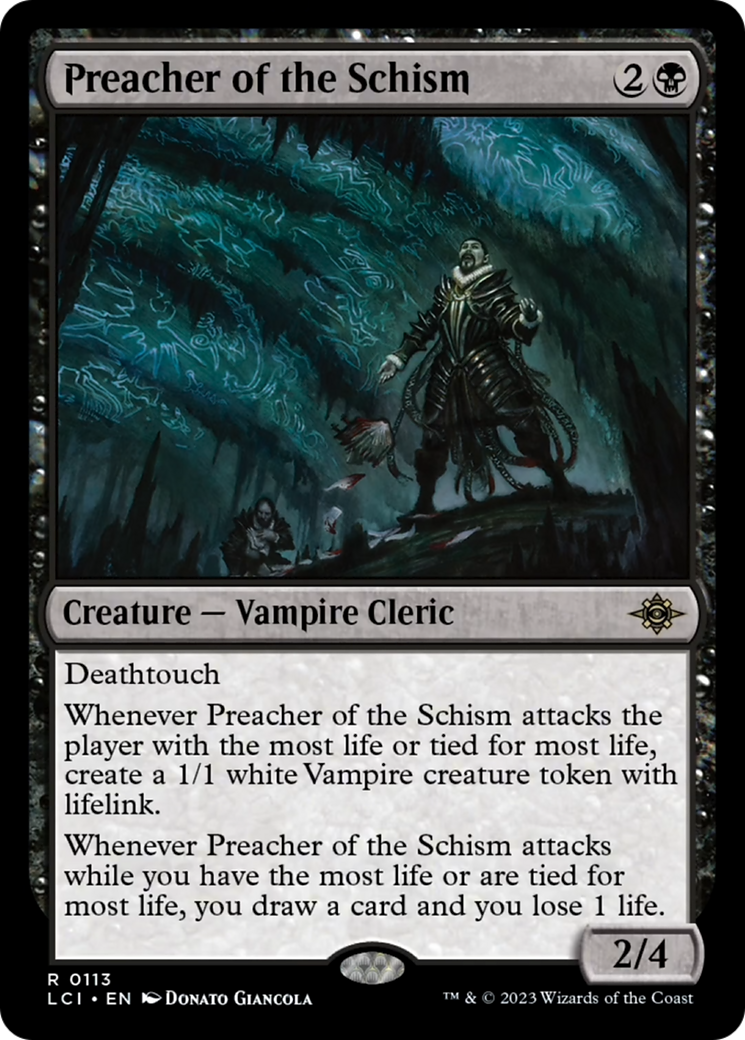Preacher of the Schism [The Lost Caverns of Ixalan] MTG Single Magic: The Gathering    | Red Claw Gaming