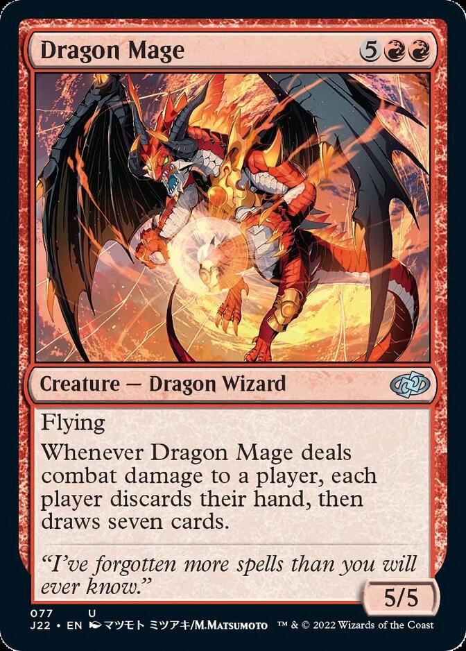 Dragon Mage [Jumpstart 2022] MTG Single Magic: The Gathering | Red Claw Gaming