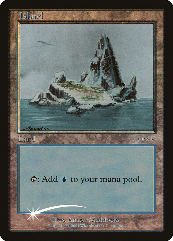 Island (3) [Arena League 2001] MTG Single Magic: The Gathering | Red Claw Gaming