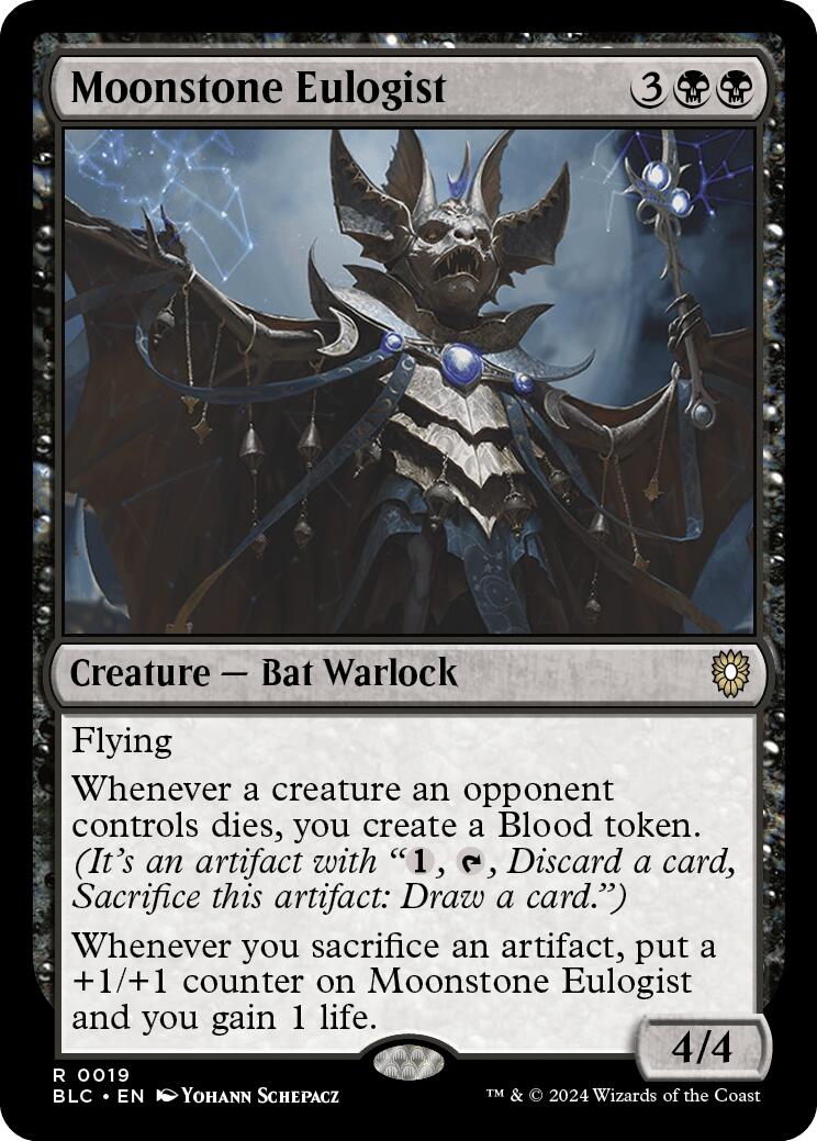 Moonstone Eulogist [Bloomburrow Commander] MTG Single Magic: The Gathering | Red Claw Gaming