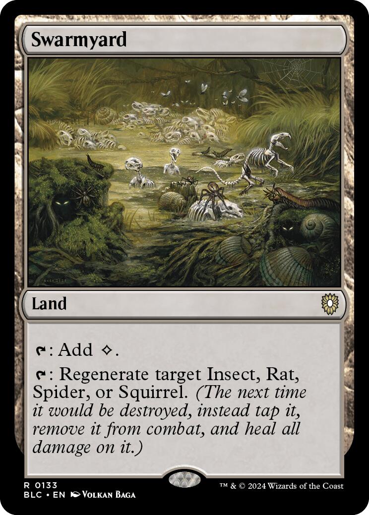 Swarmyard [Bloomburrow Commander] MTG Single Magic: The Gathering | Red Claw Gaming