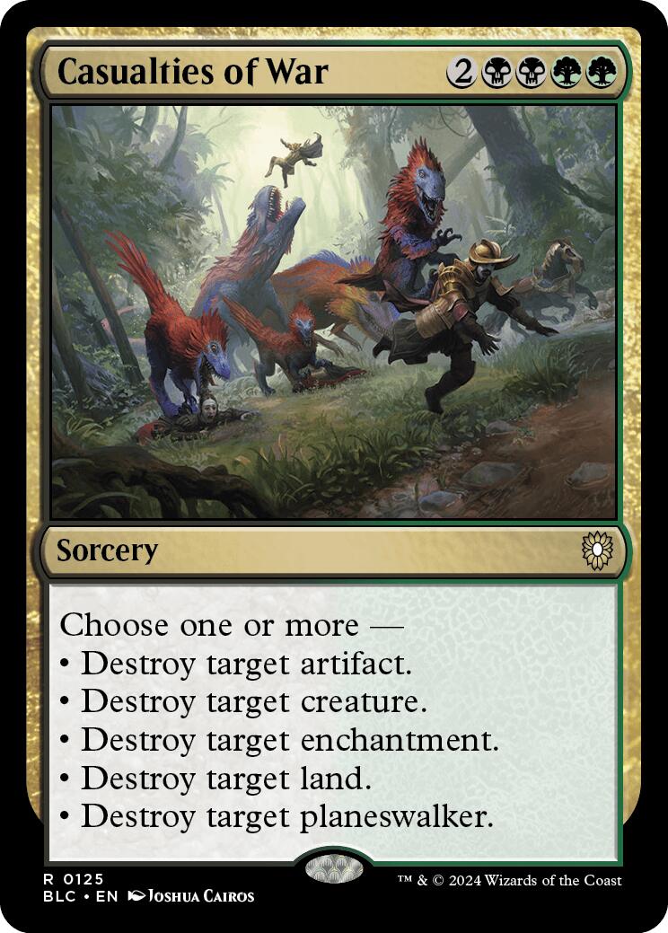 Casualties of War [Bloomburrow Commander] MTG Single Magic: The Gathering | Red Claw Gaming