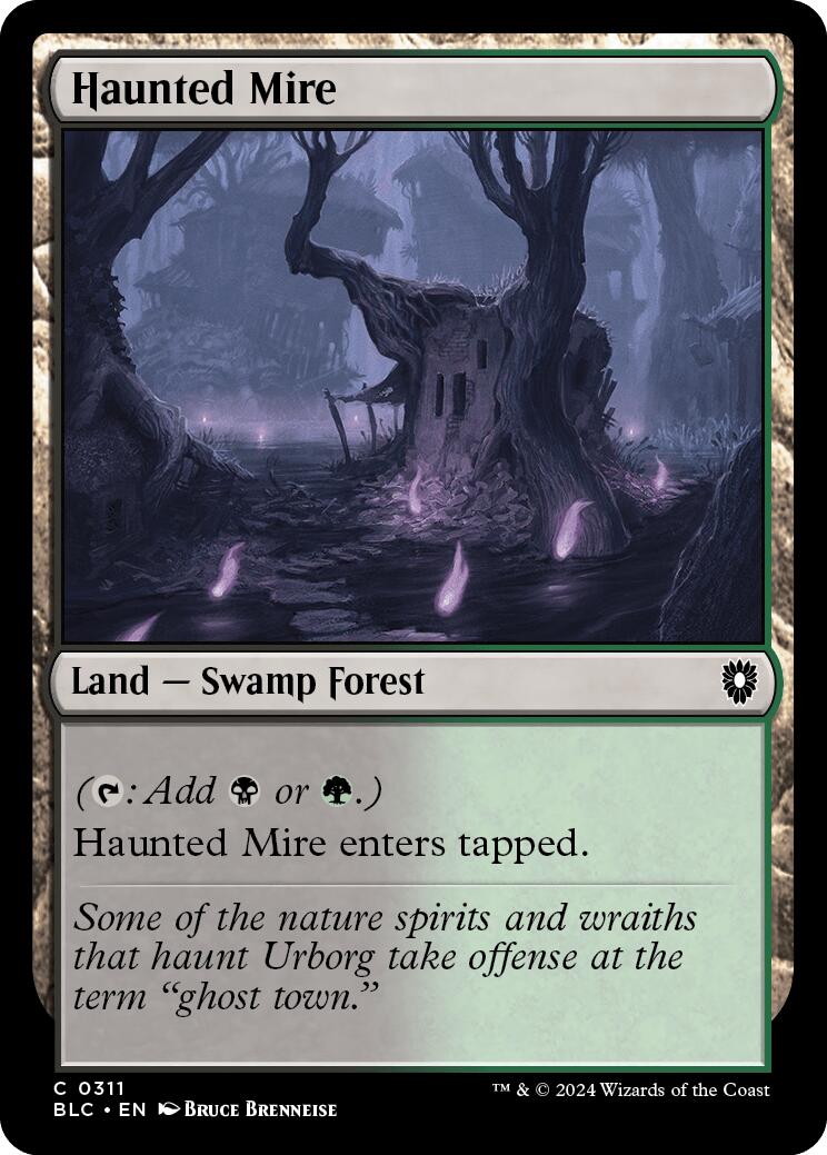 Haunted Mire [Bloomburrow Commander] MTG Single Magic: The Gathering | Red Claw Gaming