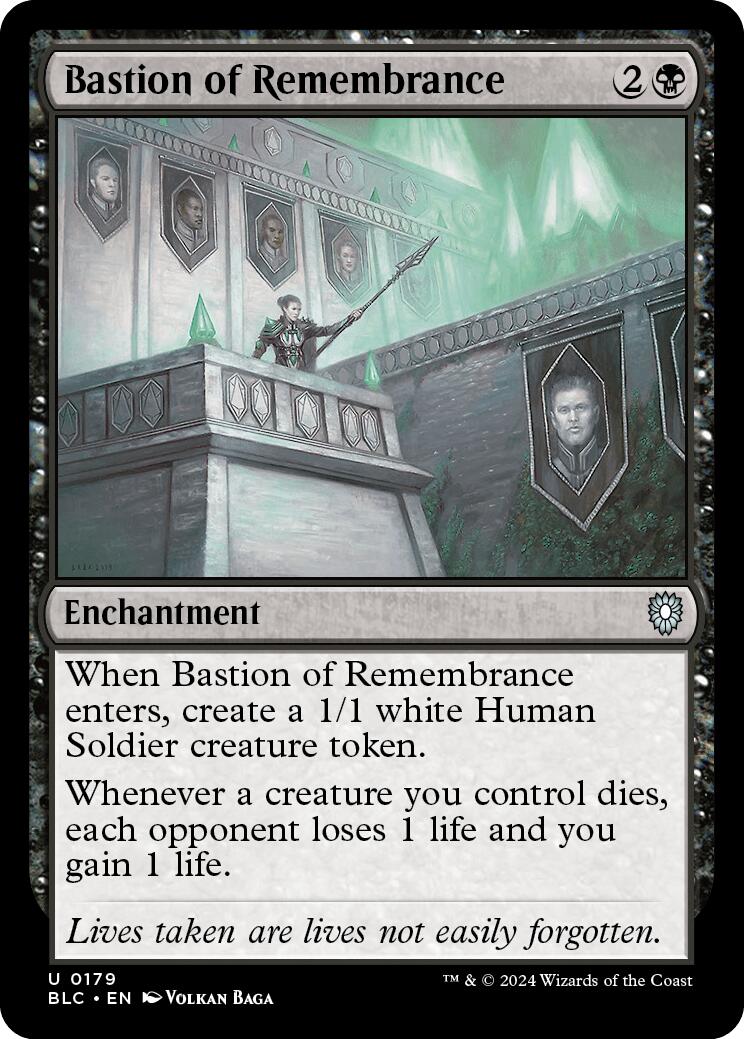 Bastion of Remembrance [Bloomburrow Commander] MTG Single Magic: The Gathering | Red Claw Gaming