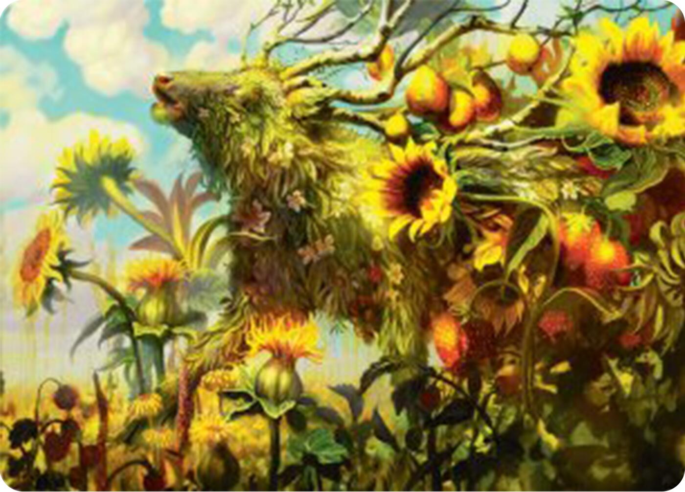 Beza, the Bounding Spring Art Card [Bloomburrow Art Series] MTG Single Magic: The Gathering | Red Claw Gaming