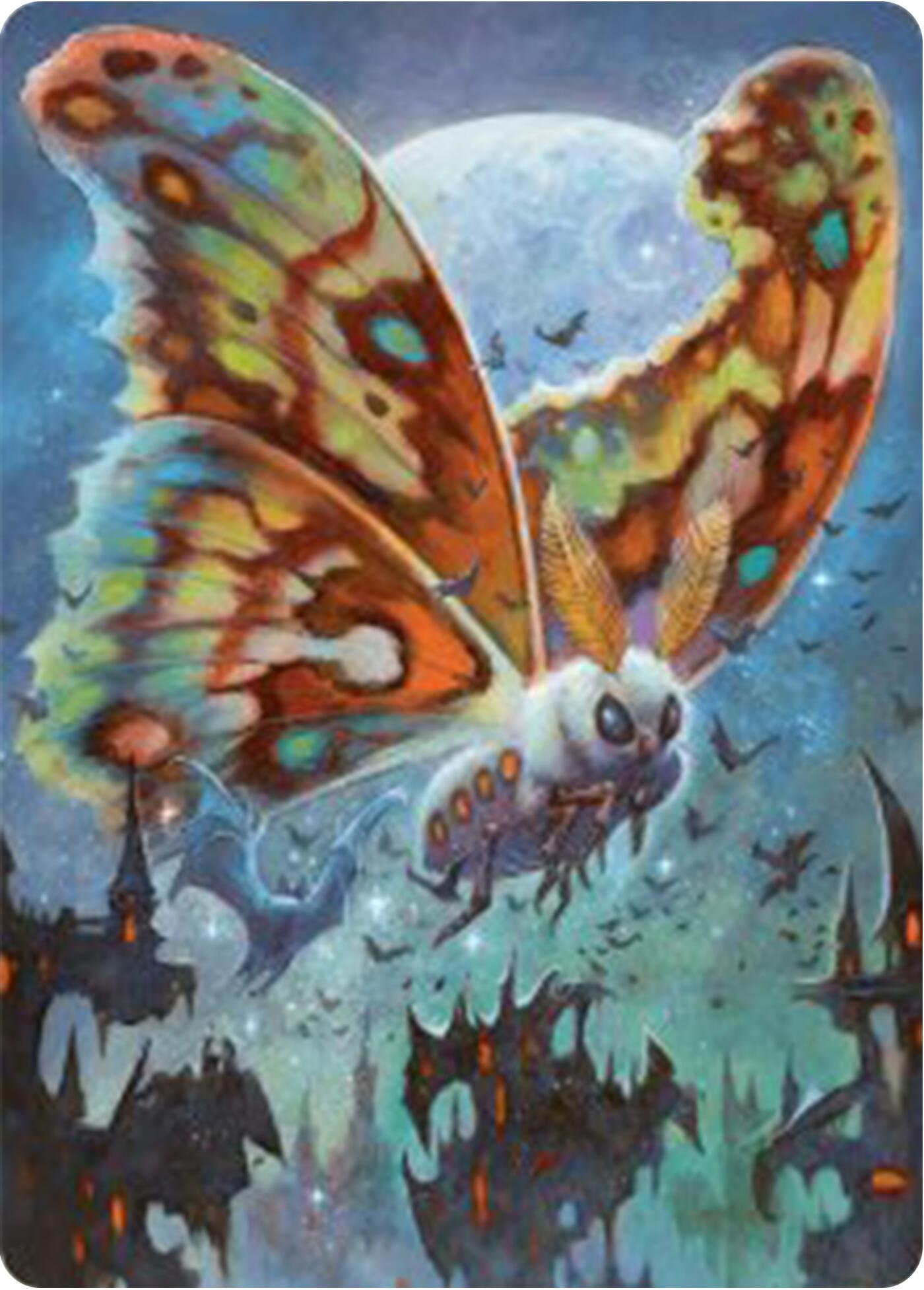 Luminous Broodmoth Art Card [Bloomburrow Art Series] MTG Single Magic: The Gathering    | Red Claw Gaming