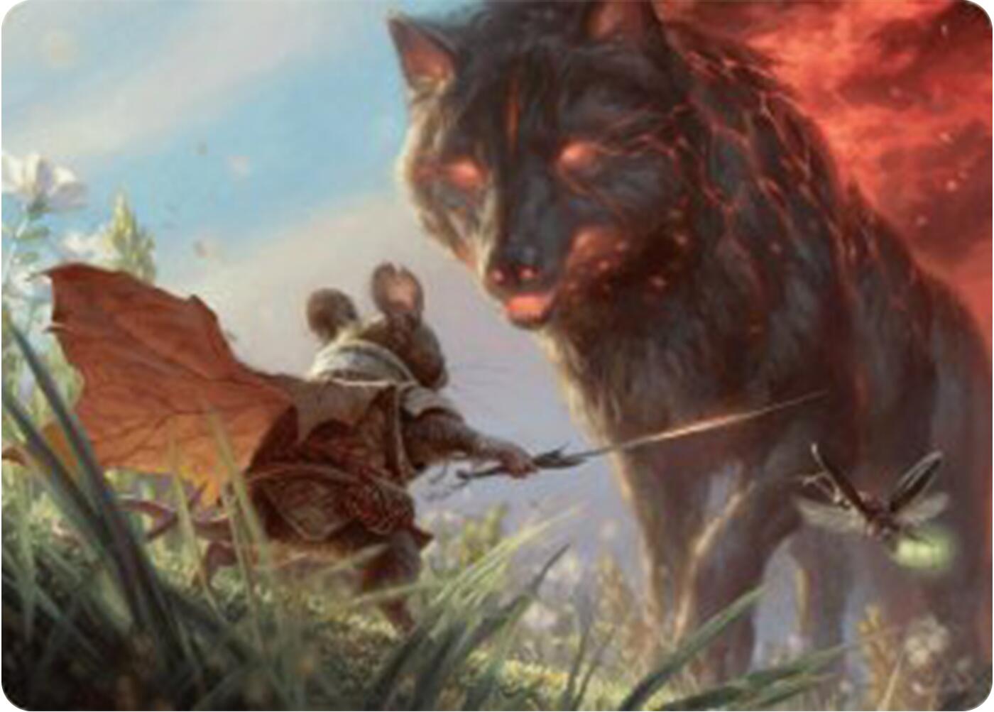 Repel Calamity Art Card [Bloomburrow Art Series] MTG Single Magic: The Gathering | Red Claw Gaming