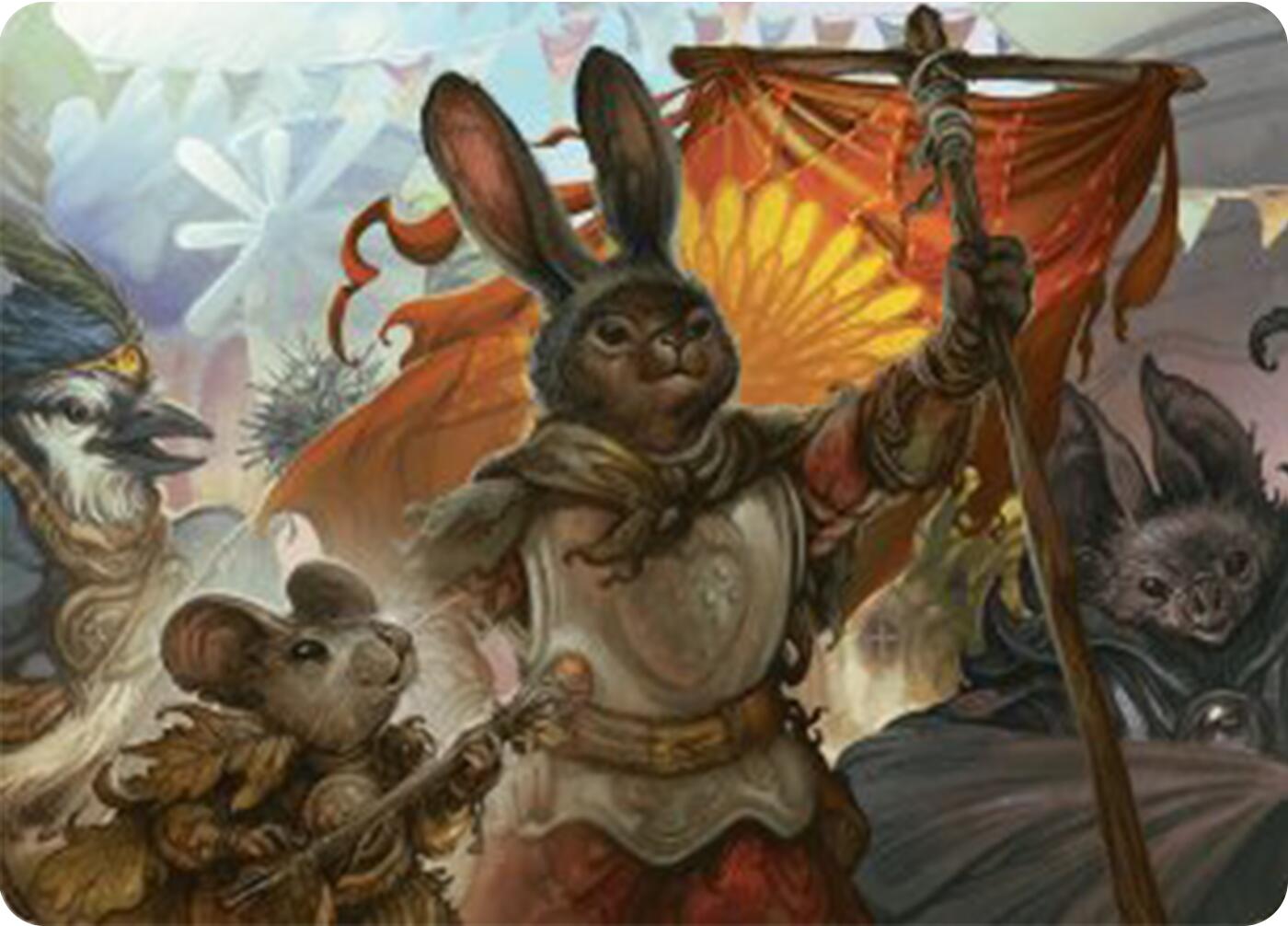 Valley Questcaller 2 Art Card [Bloomburrow Art Series] MTG Single Magic: The Gathering | Red Claw Gaming