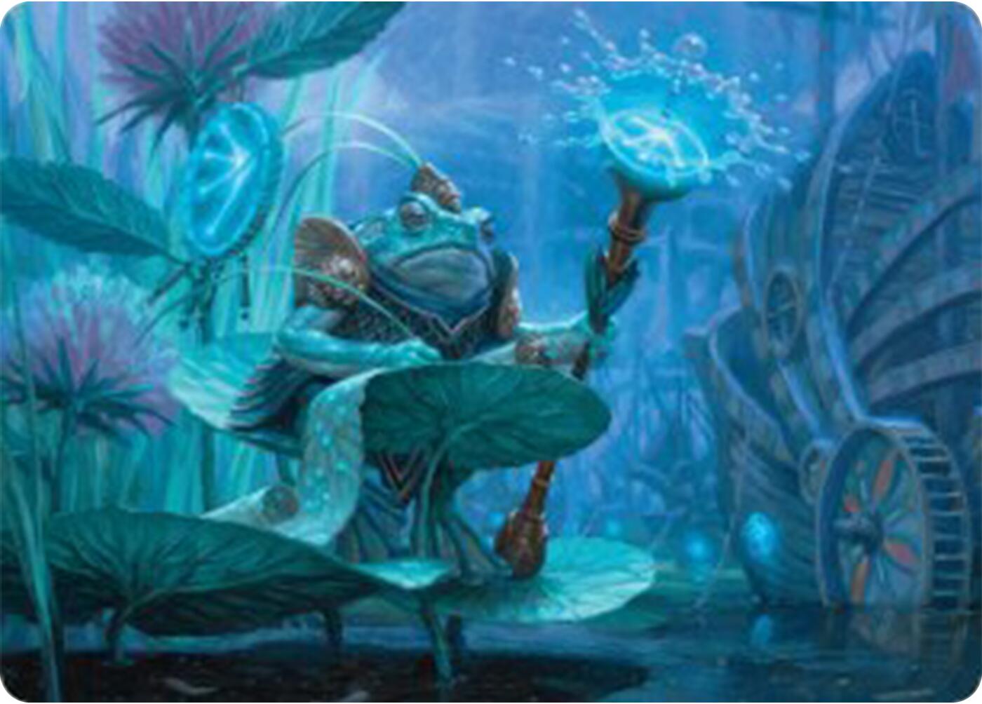 Dour Port-Mage Art Card [Bloomburrow Art Series] MTG Single Magic: The Gathering | Red Claw Gaming