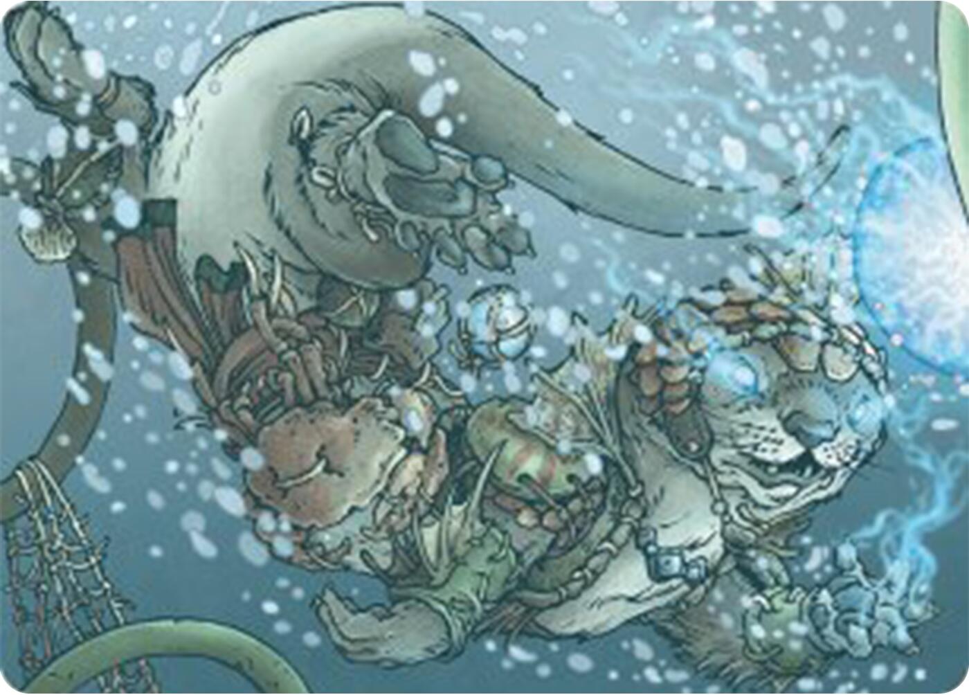 Kitsa, Otterball Elite Art Card [Bloomburrow Art Series] MTG Single Magic: The Gathering | Red Claw Gaming