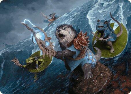Valley Floodcaller Art Card [Bloomburrow Art Series] MTG Single Magic: The Gathering | Red Claw Gaming