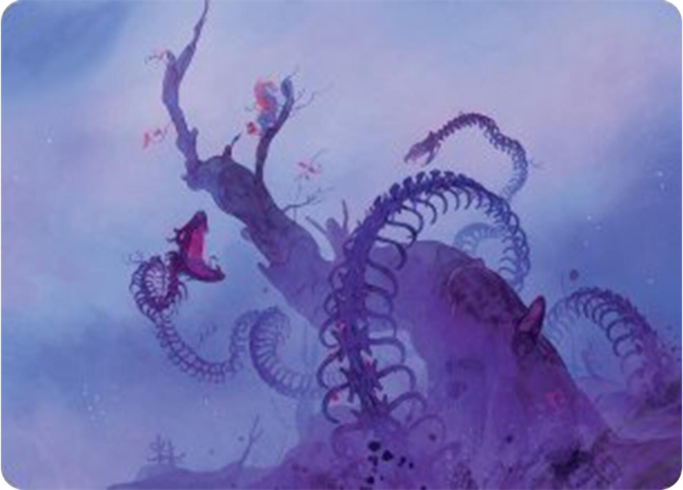 Coiling Rebirth Art Card [Bloomburrow Art Series] MTG Single Magic: The Gathering    | Red Claw Gaming