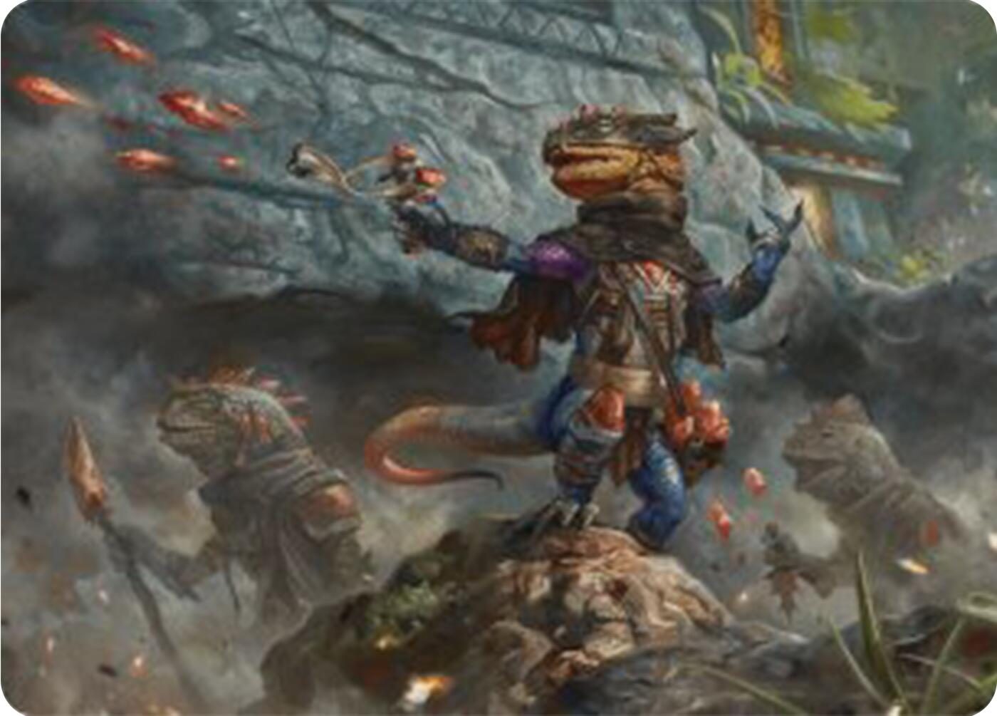 Agate Instigator Art Card [Bloomburrow Art Series] MTG Single Magic: The Gathering    | Red Claw Gaming