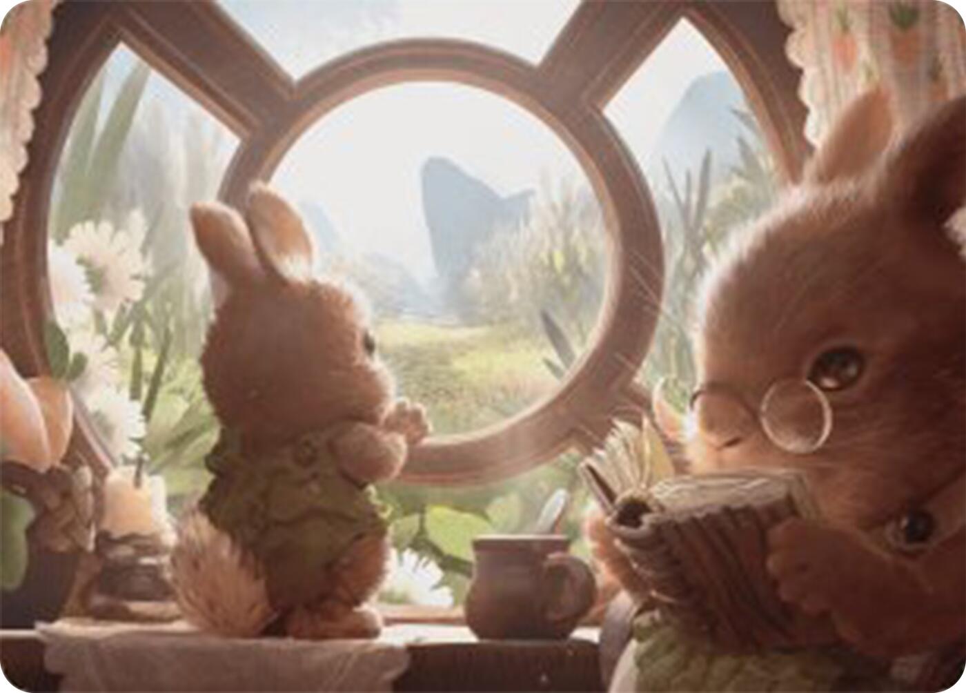 Farseek Art Card [Bloomburrow Art Series] MTG Single Magic: The Gathering    | Red Claw Gaming