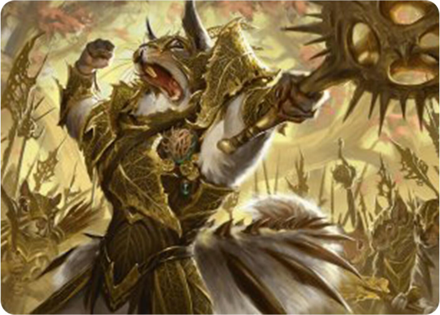 Honored Dreyleader Art Card [Bloomburrow Art Series] MTG Single Magic: The Gathering | Red Claw Gaming