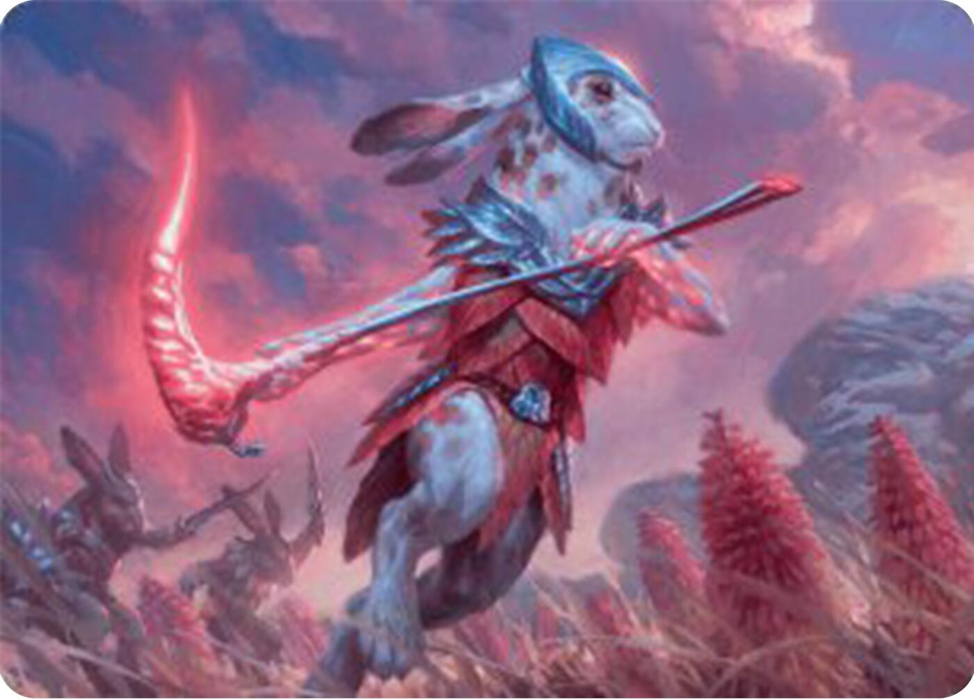 Baylen, the Haymaker Art Card [Bloomburrow Art Series] MTG Single Magic: The Gathering    | Red Claw Gaming