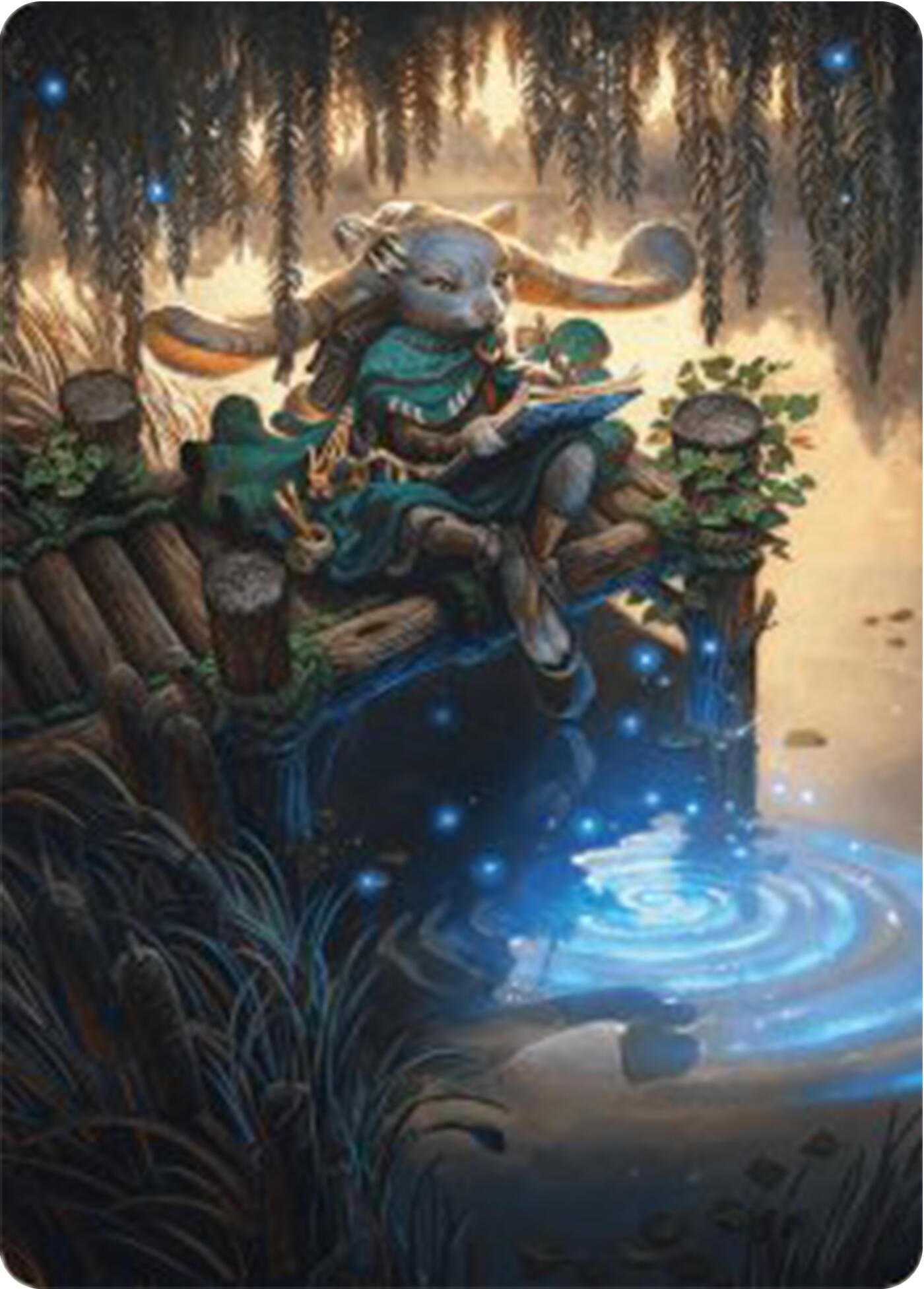 Tamiyo, Field Researcher Art Card [Bloomburrow Art Series] MTG Single Magic: The Gathering    | Red Claw Gaming