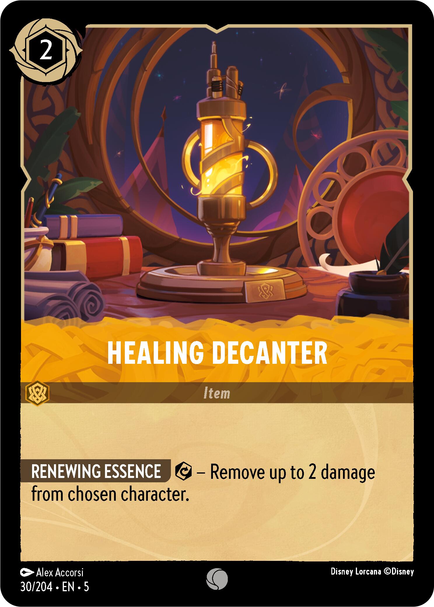 Healing Decanter (30/204) [Shimmering Skies] Lorcana Single Disney    | Red Claw Gaming