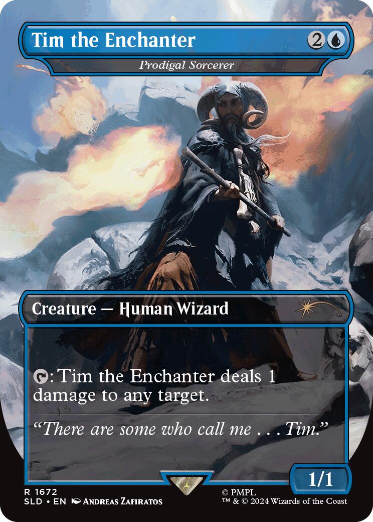 Tim the Enchanter - Prodigal Sorcerer [Secret Lair Drop Series] MTG Single Magic: The Gathering | Red Claw Gaming