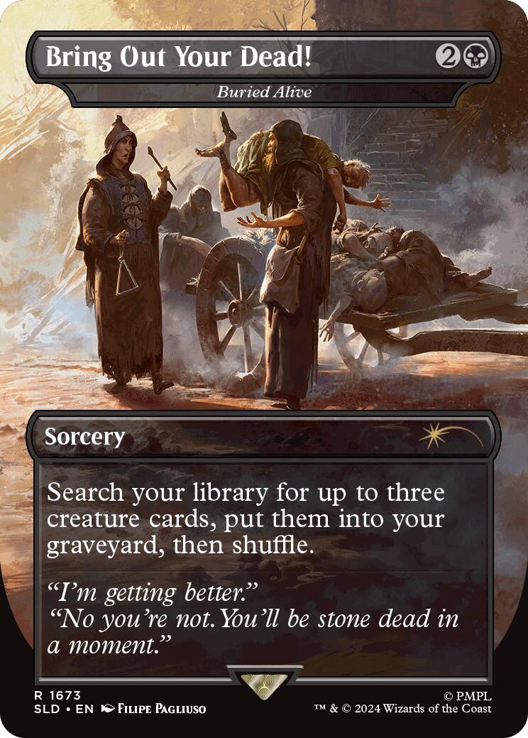 Bring Out Your Dead! - Buried Alive [Secret Lair Drop Series] MTG Single Magic: The Gathering | Red Claw Gaming