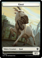 Goat // Wolf (032) Double-Sided Token [Bloomburrow Commander Tokens] MTG Single Magic: The Gathering | Red Claw Gaming