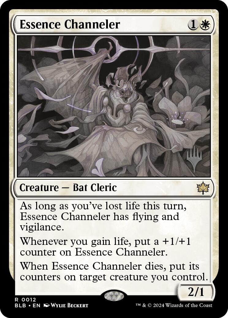 Essence Channeler (Promo Pack) [Bloomburrow Promos] MTG Single Magic: The Gathering | Red Claw Gaming