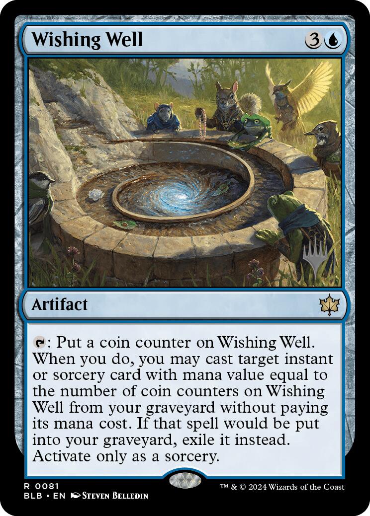 Wishing Well (Promo Pack) [Bloomburrow Promos] MTG Single Magic: The Gathering | Red Claw Gaming