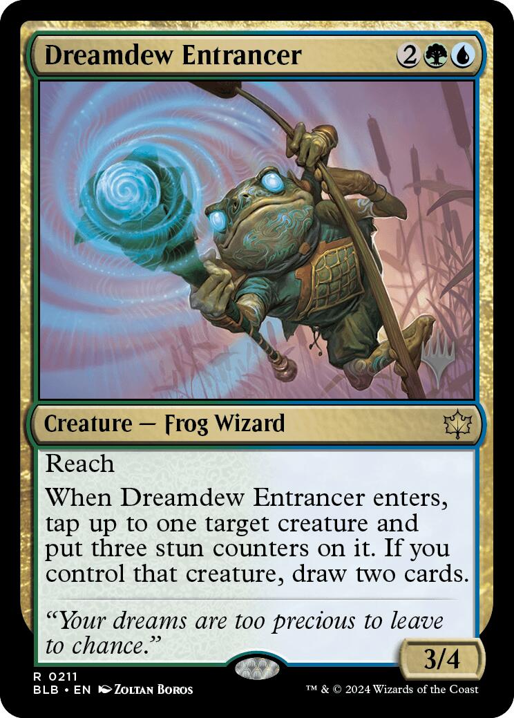 Dreamdew Entrancer (Promo Pack) [Bloomburrow Promos] MTG Single Magic: The Gathering | Red Claw Gaming