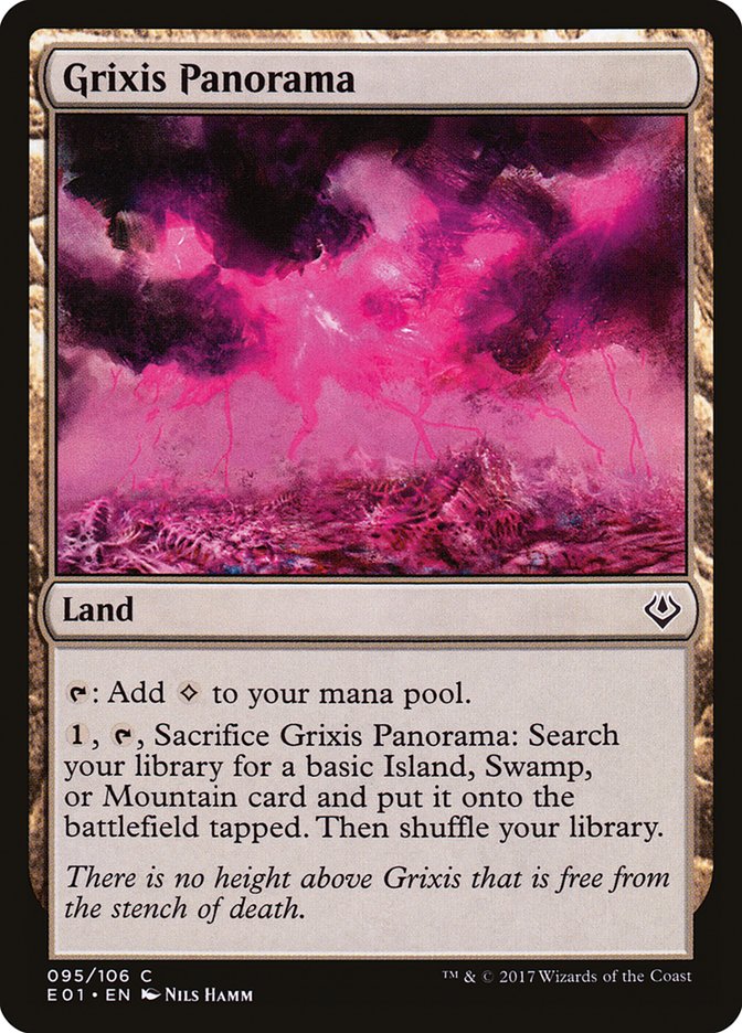 Grixis Panorama [Archenemy: Nicol Bolas] MTG Single Magic: The Gathering | Red Claw Gaming