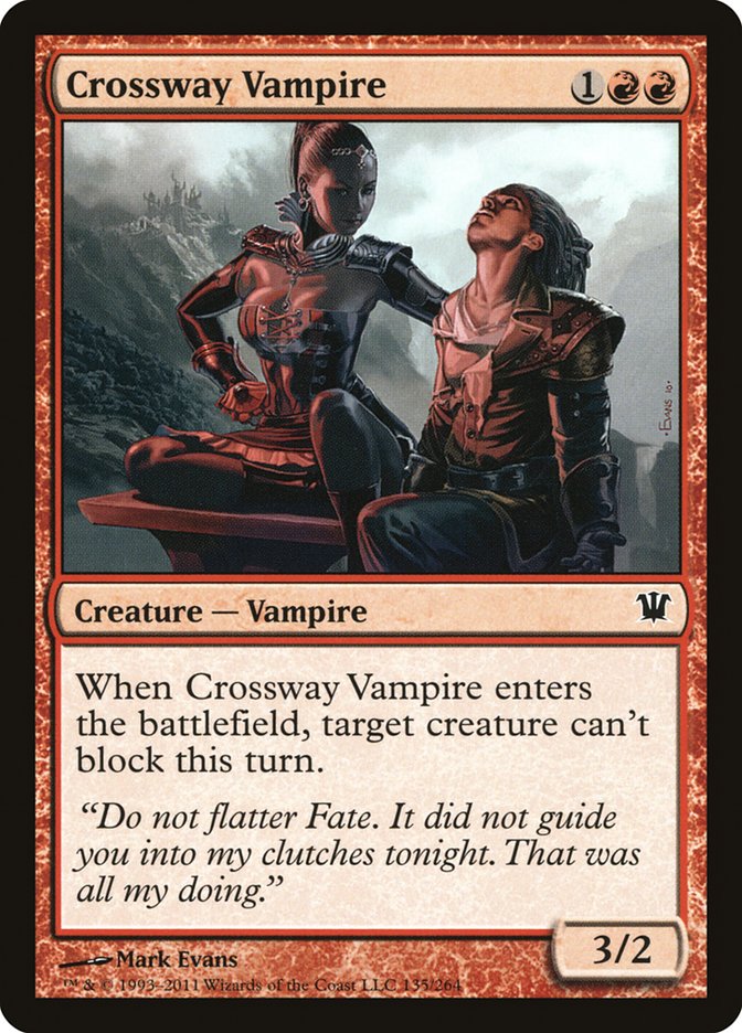 Crossway Vampire [Innistrad] MTG Single Magic: The Gathering | Red Claw Gaming