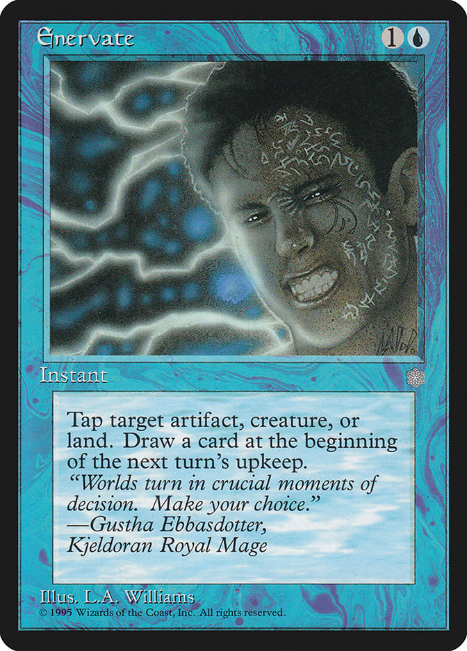 Enervate [Ice Age] MTG Single Magic: The Gathering | Red Claw Gaming