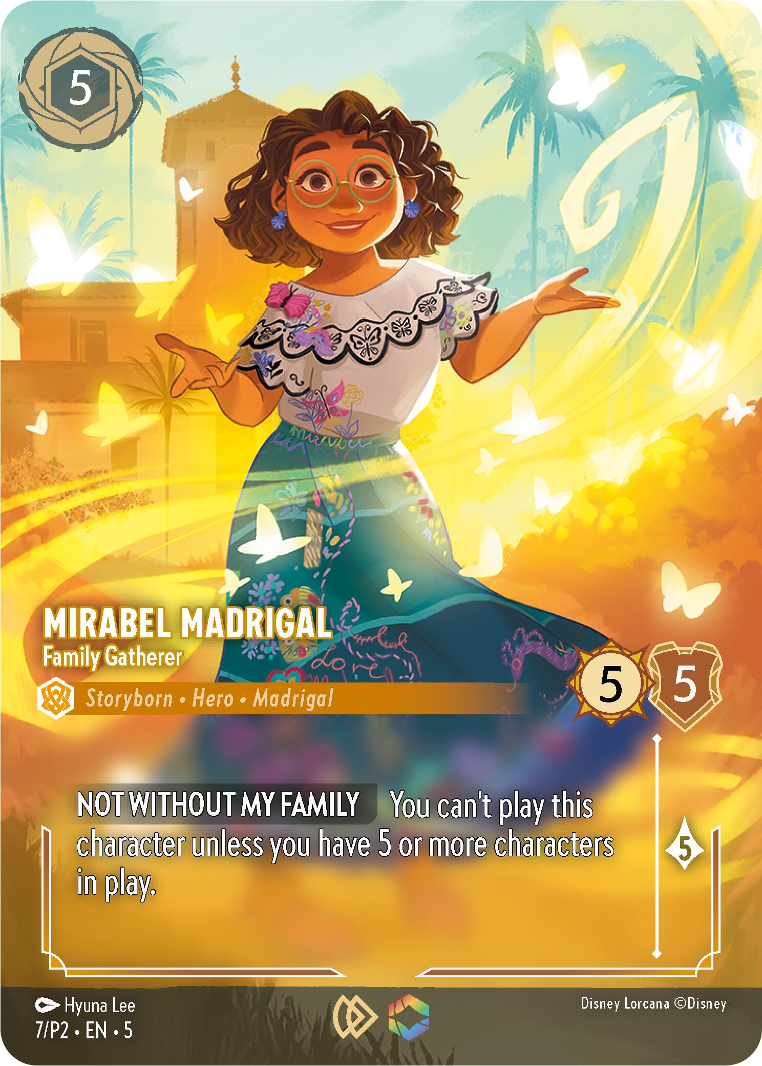 Mirabel Madrigal - Family Gatherer (Store Championship) (7) [Promo Cards] Lorcana Single Disney | Red Claw Gaming