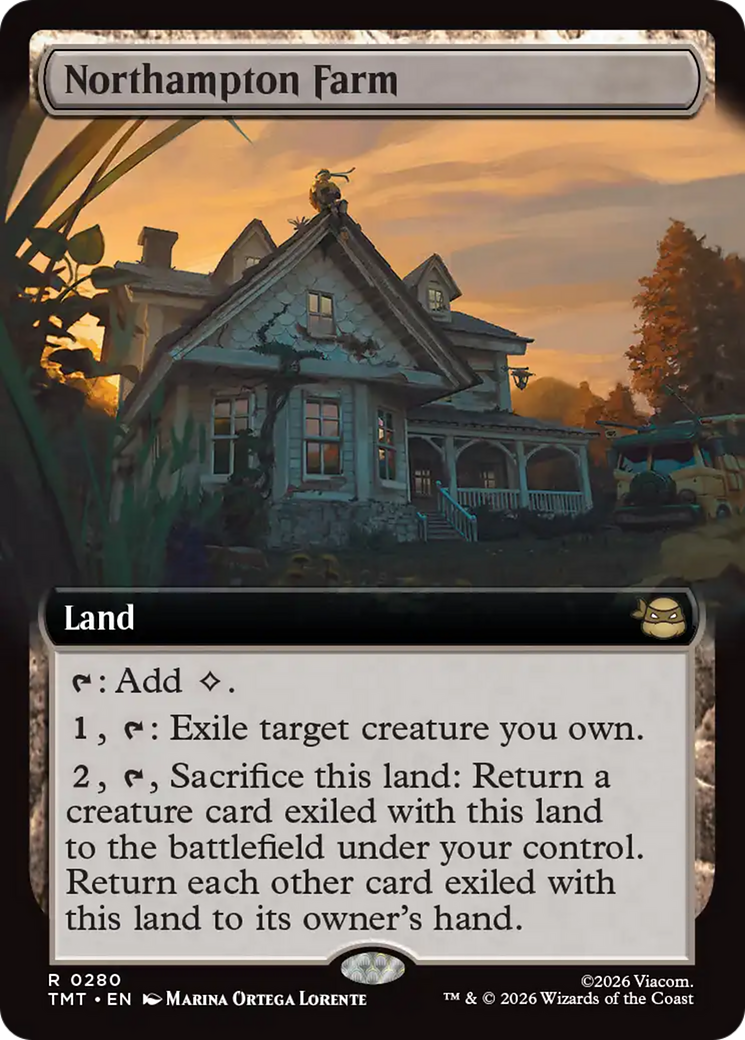 Northampton Farm (Extended Art) [Teenage Mutant Ninja Turtles] MTG Single Magic: The Gathering | Red Claw Gaming
