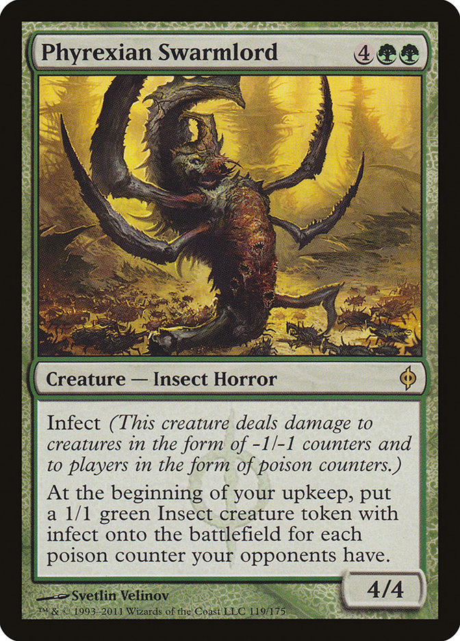 Phyrexian Swarmlord [New Phyrexia] MTG Single Magic: The Gathering | Red Claw Gaming