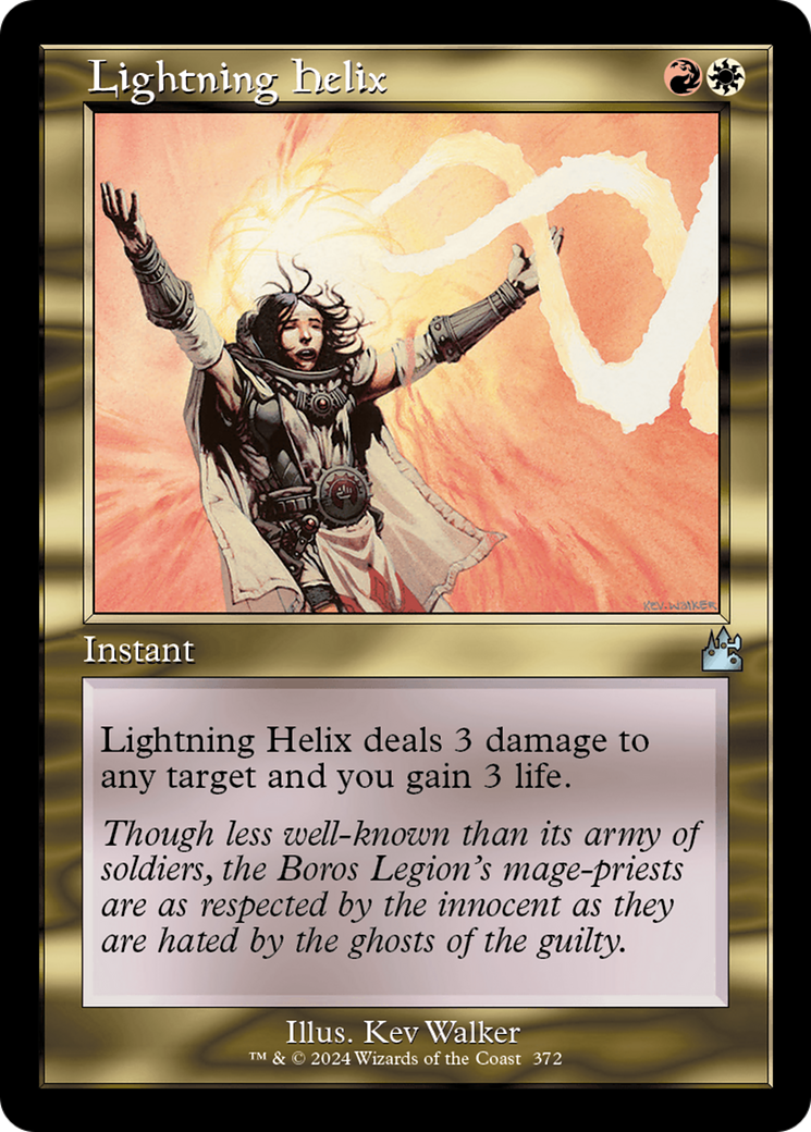 Lightning Helix (Retro Frame) [Ravnica Remastered] MTG Single Magic: The Gathering | Red Claw Gaming
