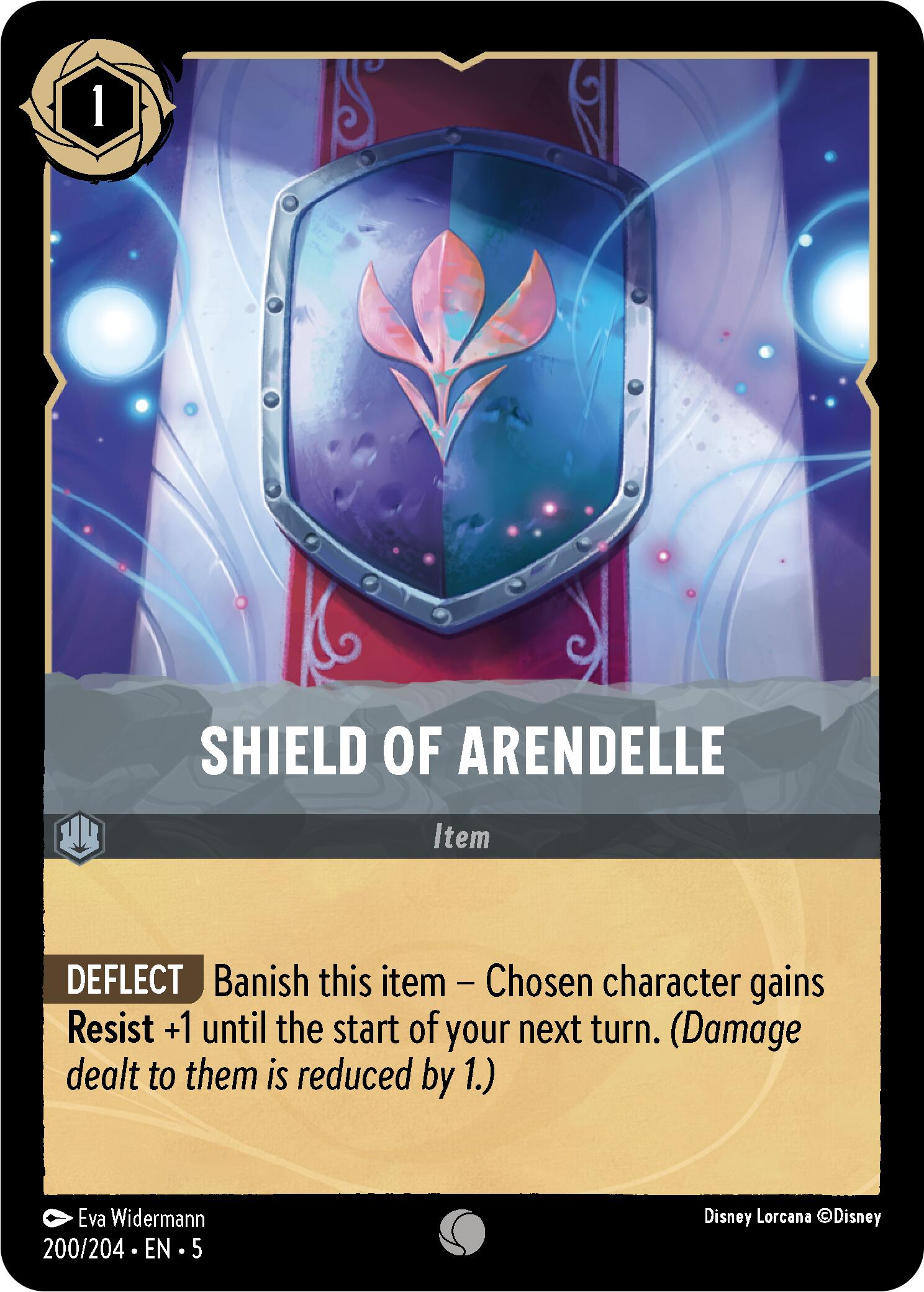 Shield of Arendelle (200/204) [Shimmering Skies] Lorcana Single Disney    | Red Claw Gaming