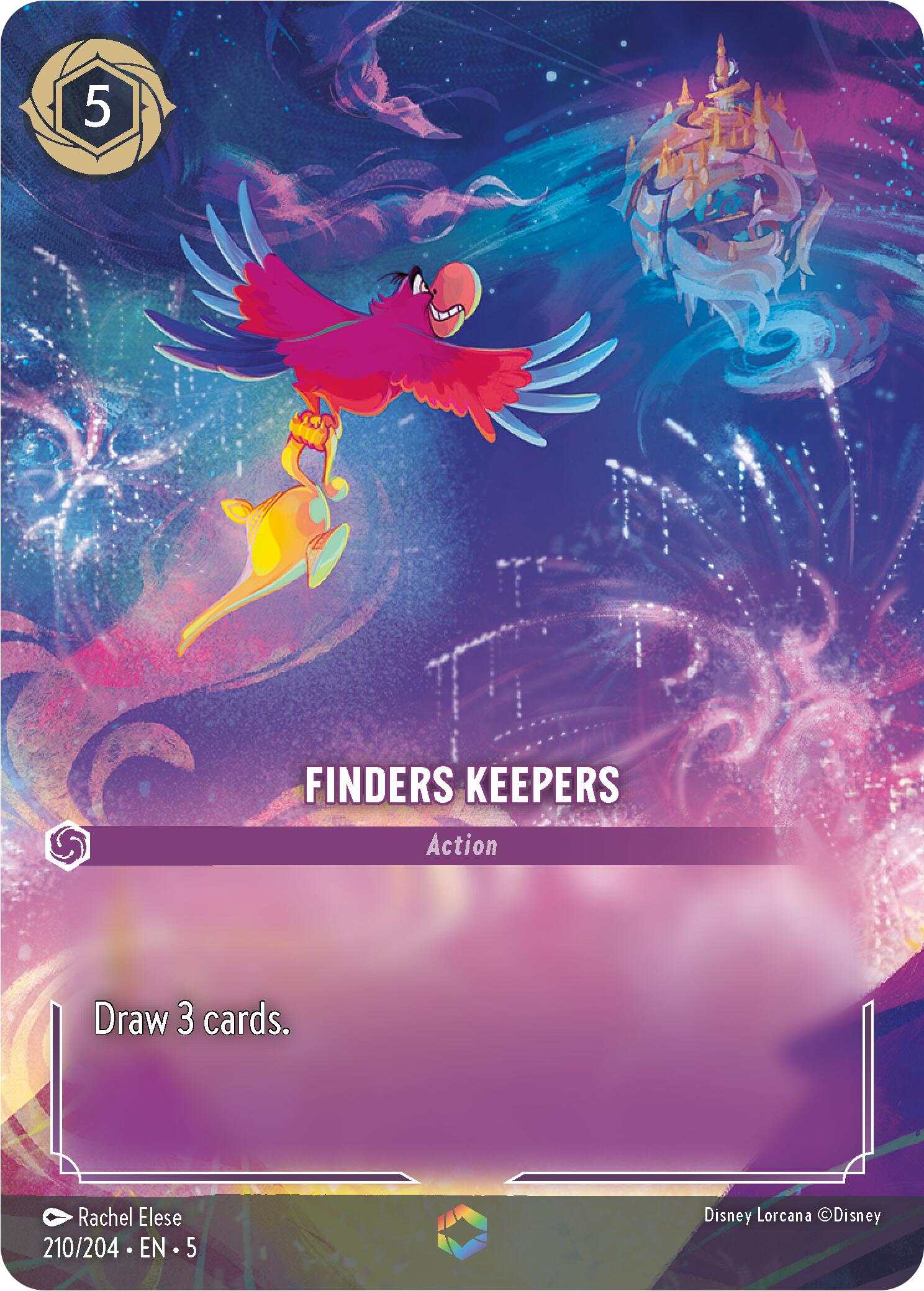 Finders Keepers (Enchanted) (210/204) [Shimmering Skies] Lorcana Single Disney    | Red Claw Gaming