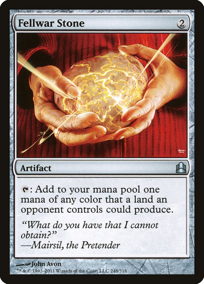Fellwar Stone [Commander 2011] MTG Single Magic: The Gathering | Red Claw Gaming