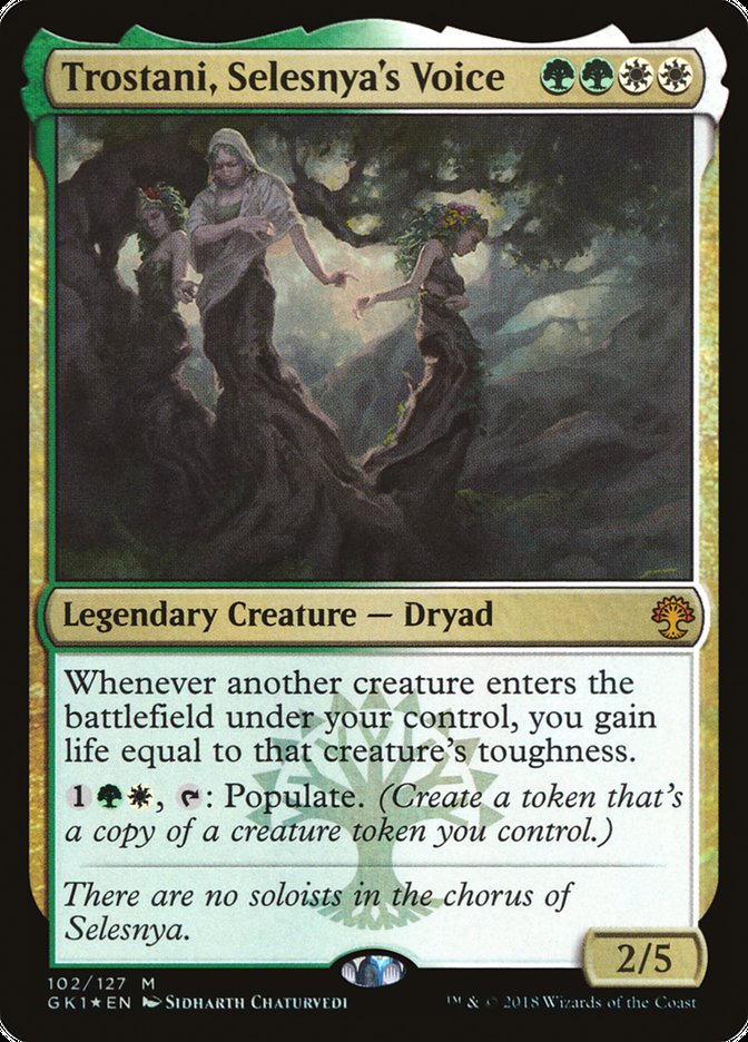 Trostani, Selesnya's Voice [Guilds of Ravnica Guild Kit] MTG Single Magic: The Gathering | Red Claw Gaming