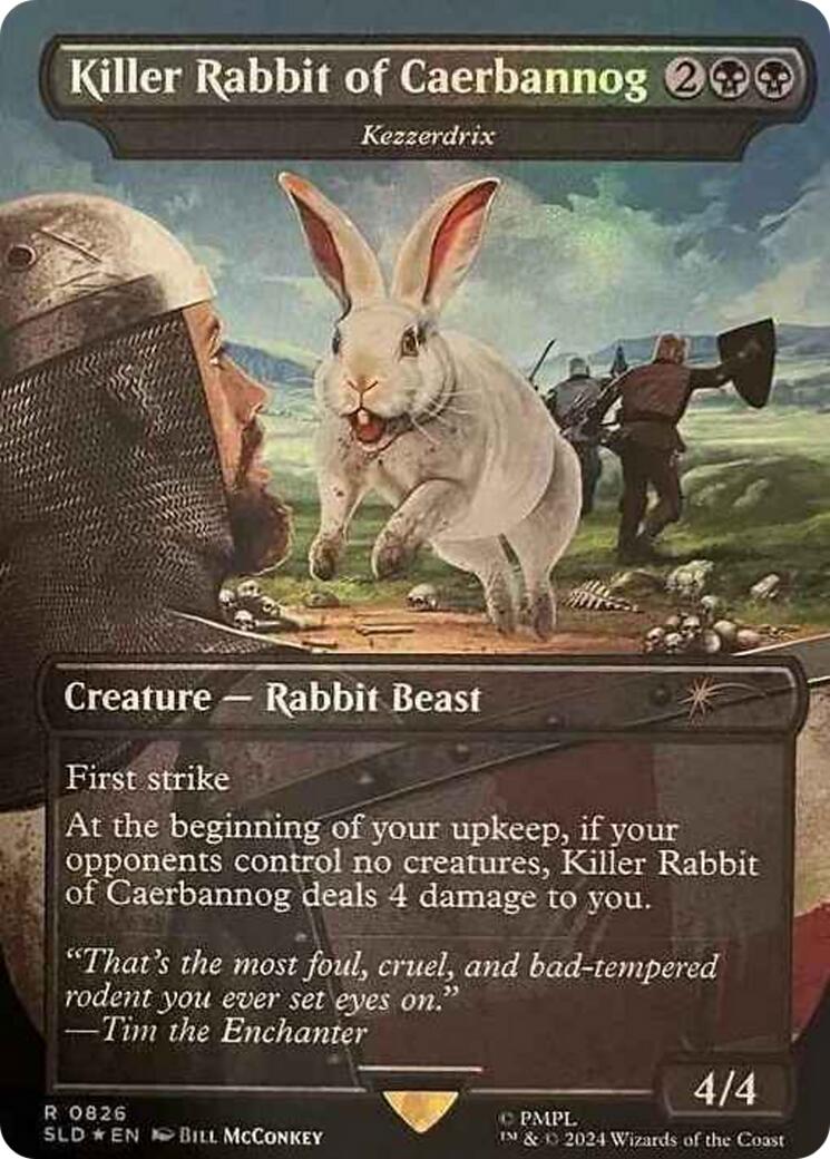 Killer Rabbit of Caerbannog - Kezzerdrix [Secret Lair Drop Series] MTG Single Magic: The Gathering | Red Claw Gaming