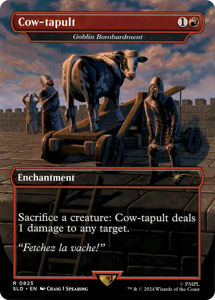 Cow-tapult - Goblin Bombardment [Secret Lair Drop Series] MTG Single Magic: The Gathering | Red Claw Gaming