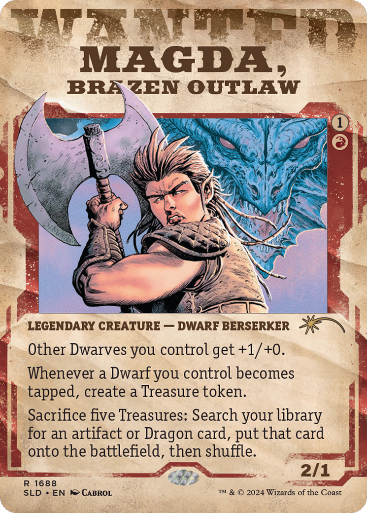 Magda, Brazen Outlaw [Secret Lair Drop Series] MTG Single Magic: The Gathering | Red Claw Gaming